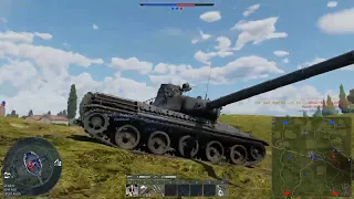 War Thunder; AMX-30; Great mobility, but at this BR not good enough HEAT shell; Ground Arcade