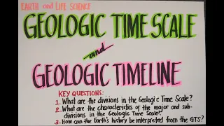 Lesson 12 - Geologic Time Scale