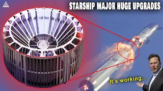 SpaceX Major Huge Upgrades on Starship-Super Heavy! Elon reacts...