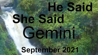 Gemini ONE LAST CHANCE! He Said She Said September 2021 Tarot