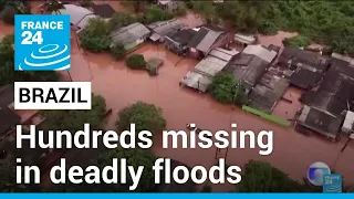 Death toll from southern Brazil rainfall keep climbing, many still missing • FRANCE 24 English