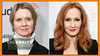 CYNTHIA NIXON says J.K. ROWLING'S TWEETS painful for HER SON - Hollywood TV