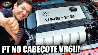 PT NO CABEÇOTE DE GOLF VR6!!😭🤯  VAMOS "CONSTRUIR" UM CABEÇOTE NOVO!!😱😱