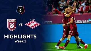 Highlights Rubin vs Spartak (1-0) | RPL 2021/22