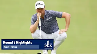 Justin Thomas Shoots Four-Over 74 | Round 3 | PGA Championship | 2022