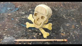 Pirate Skull & Crossbones, Scroll Saw Project