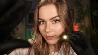 ASMR The Most Relaxing Cranial Nerve Exam RP.  (Natural Pace) Soft Spoken