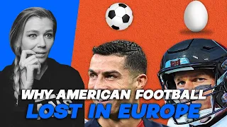 WHY DID FOOTBALL FAIL IN EUROPE | AMERICAN REACTS | AMANDA RAE