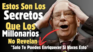 Tienes 30, 40, 50 Años Y Aun POBRE? Hagan Esto Para Salir De La POBREZA Según / WARRENT BUFFETT