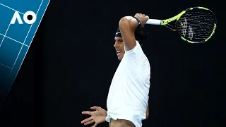 Nadal v Dimitrov: Set point, set one (SF) | Australian Open 2017