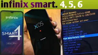 infinix smart 4 hard reset by (Aj function) |pattern unlock factory reset remove screen pin password