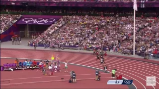 Дэвид Рудиша.Мировой рекорд в беге на 800 метров у мужчин(1.40.91).Лондон 2012(HD).