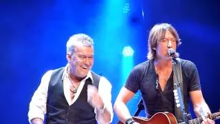 Keith Urban - Flame Tree - with Jimmy Barnes - Allphones Arena Sydney - 30 Jan 2013