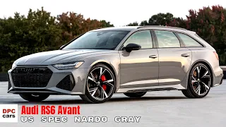 US Spec 2021 Audi RS6 Avant in Nardo Gray