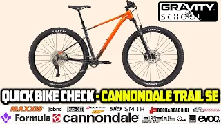 Quick Bike Check - Cannondale Trail SE 3