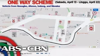 One-way traffic scheme ipatutupad sa bahagi ng Tagaytay sa Semana Santa | TV Patrol