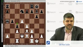 Peter Svidler analyses Carlsen - Grischuk, Norway Chess 2019