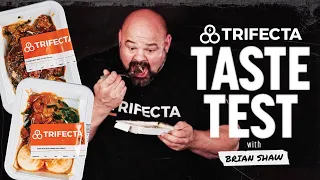 FOOD REVIEW: Brian Shaw Taste Tests Trifecta Meals