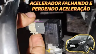 HB20 falhando pedal de acelerador e perdendo aceleração!