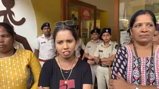 SHREHA DHARGALKAR PEREIRA RUN AWAY AT VAILINKANNI ! LAIRAI DEVOTEE GHERAO POLICE STATION