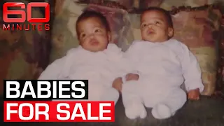 Newborn twins auctioned off online by their mother twice | 60 Minutes Australia