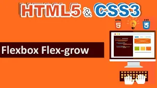 Flex-grow in CSS flexbox | Web Development Tutorials in Urdu/Hindi