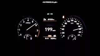 Hyundai i30 1.4 T-GDI 140 hp acceleration 0-100 km/h, 0-200 km/h, 0-400 m, racelogic
