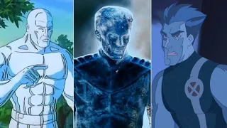 "Iceman" Evolution in Cartoons and Movies. (Marvel Comics)