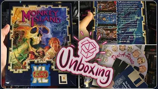 Unboxing The Secret of Monkey Island - MS-DOS Point-and-click adventure game from 1990