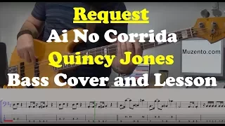 Ai No Corrida - Bass Cover and Lesson - Request