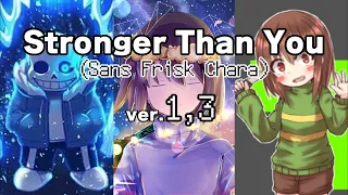 【Undertale】Stronger than you (ver Sans Frisk Chara）日本語【CHIHORI＠ちぃ様】1.3
