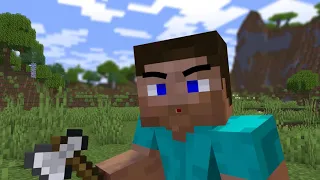 Astronaut in the ocean Minecraft Parody