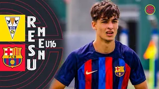 RESUMEN: EC Granollers vs FC Barcelona Cadete A U16 2023