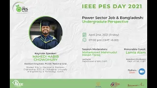 Power Sector Job & Bangladesh: Undergraduate Perspective || IEEE PES Day || IEEE Student Branch CUET