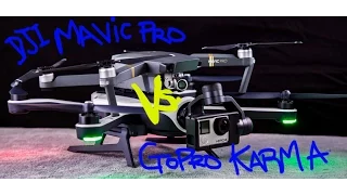 Ultimate GoPro Karma vs DJI Mavic PRO In HAND Drone Review