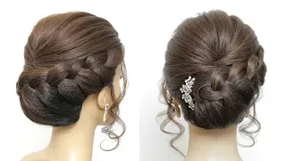 Bridal Updo Tutorial. Wedding Hairstyles For Long Hair