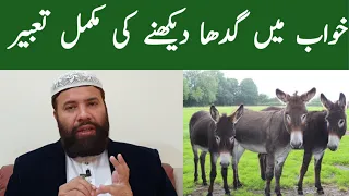 Khwab mein gadha dekhna| donkey dream meaning|khwab mein gadha dekhne ki tabeer|خواب میں گدھا دیکھنا