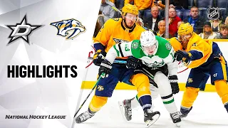 NHL Highlights | Stars @ Predators 3/5/20