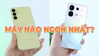 Galaxy A15 vs Redmi Note 13: KẺ TÁM LẠNG, NGƯỜI NỬA CÂN