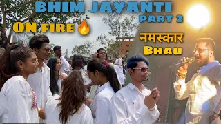 Yavatmal Bhimjayanti Part 2 | Hindustani Bhau 1st Time In Yavatmal | Yash Shambharkar