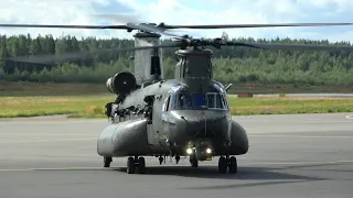 Epic Sound! RAF CH-47 Chinook HC.5 Close Up Action