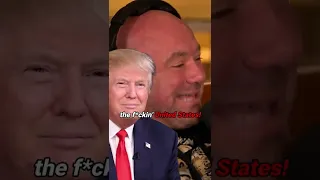 DANA WHITE DEFENDS DONALD TRUMP FROM YOUTUBE REMOVING HIS PODCAST 🗣 #shorts