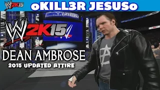 Dean Ambrose 2015 updated Attire I WWE 2K15 Community Creations PS4 / XBOX ONE