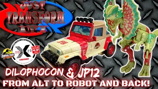 JUST TRANSFORM IT!: Jurassic Park/Transformers Dilophocon & JP12