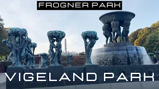 Vigeland Park, walking tour. Oslo, Norway. iPhone 15 pro.