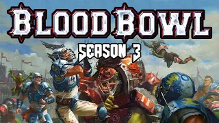 Lizardmen vs Amazons Blood Bowl League Season 3 Game 1