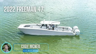 2022 Freeman 47' #CenterConsole  [$1,550,000]