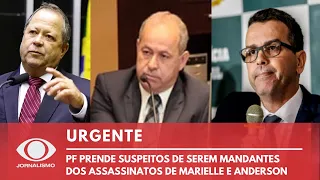 Irmãos Brazão e ex-chefe da Polícia Civil são presos suspeitos de mandar matar Marielle Franco