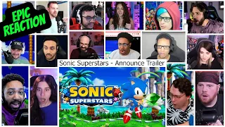 Sonic Superstars Announce Trailer Reaction Mashup