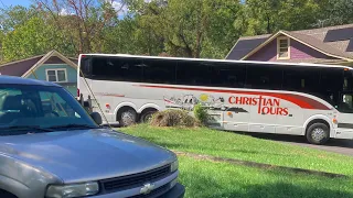 church bus stuck